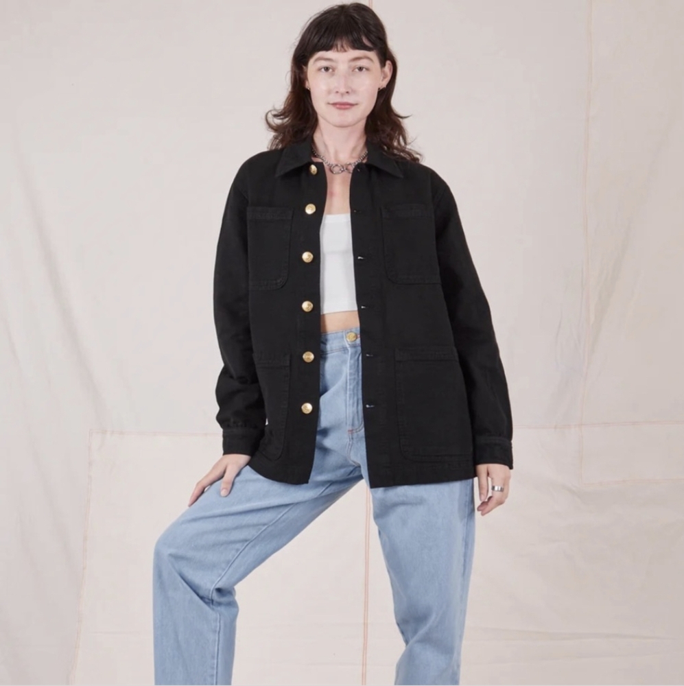 NWOT Big Bud Press Field Coat - Basic Black - Size Medium